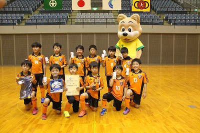 1年生の部優勝 HAMANO JFC