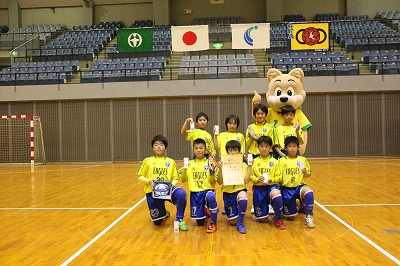 5年生の部優勝 イーグルス