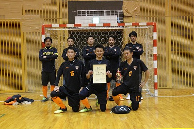 パパさんの部優勝 HAMANO JFC